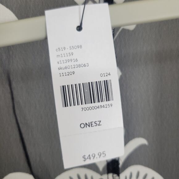 NWT Lane Bryant Maxi Chiffon Cover Up One Size - Picture 10 of 10